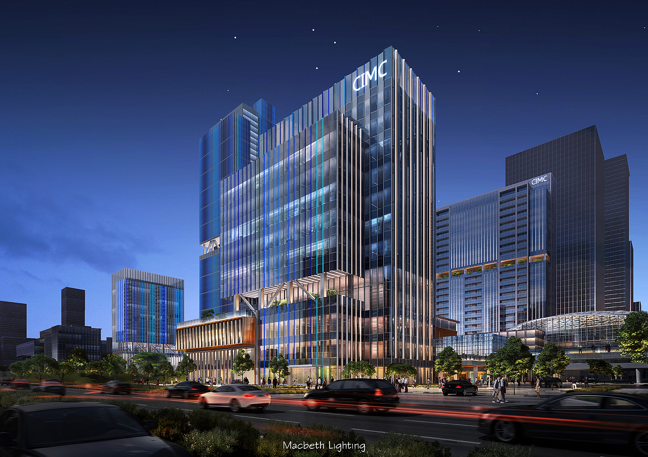 6~7月 商务楼宇夜景灯光设计风云~~