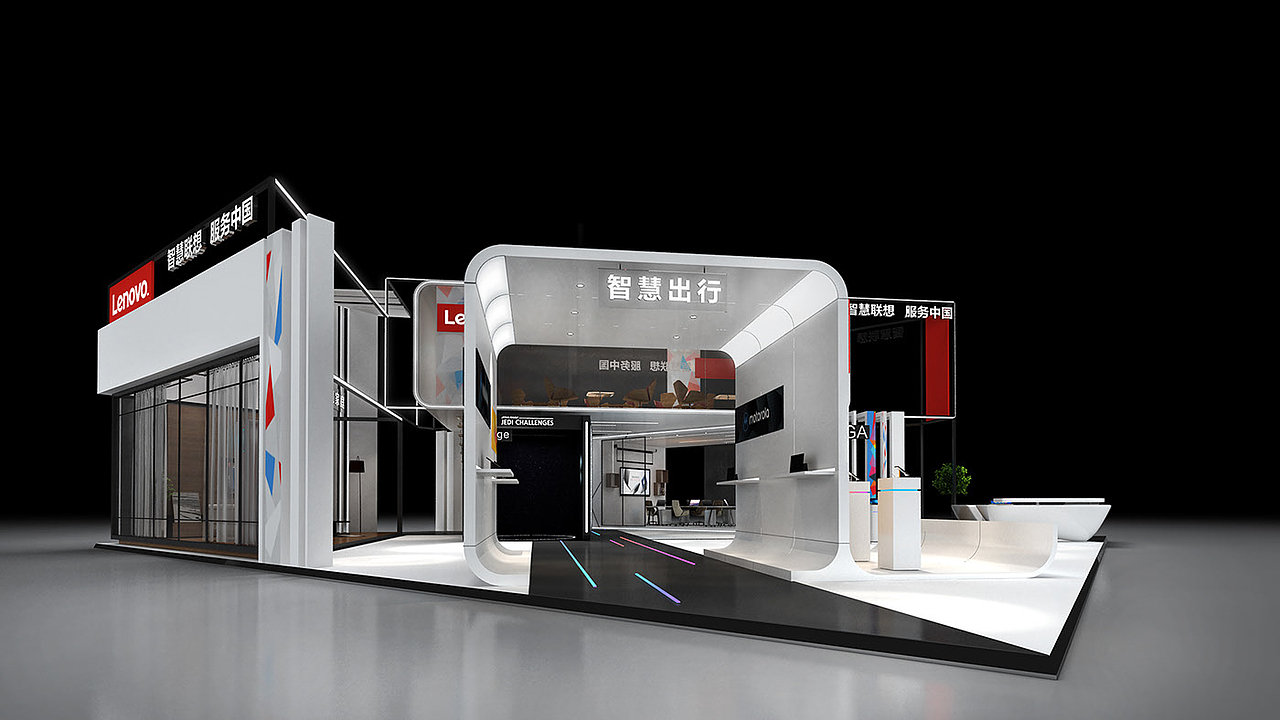 展会设计,3d效果图设计