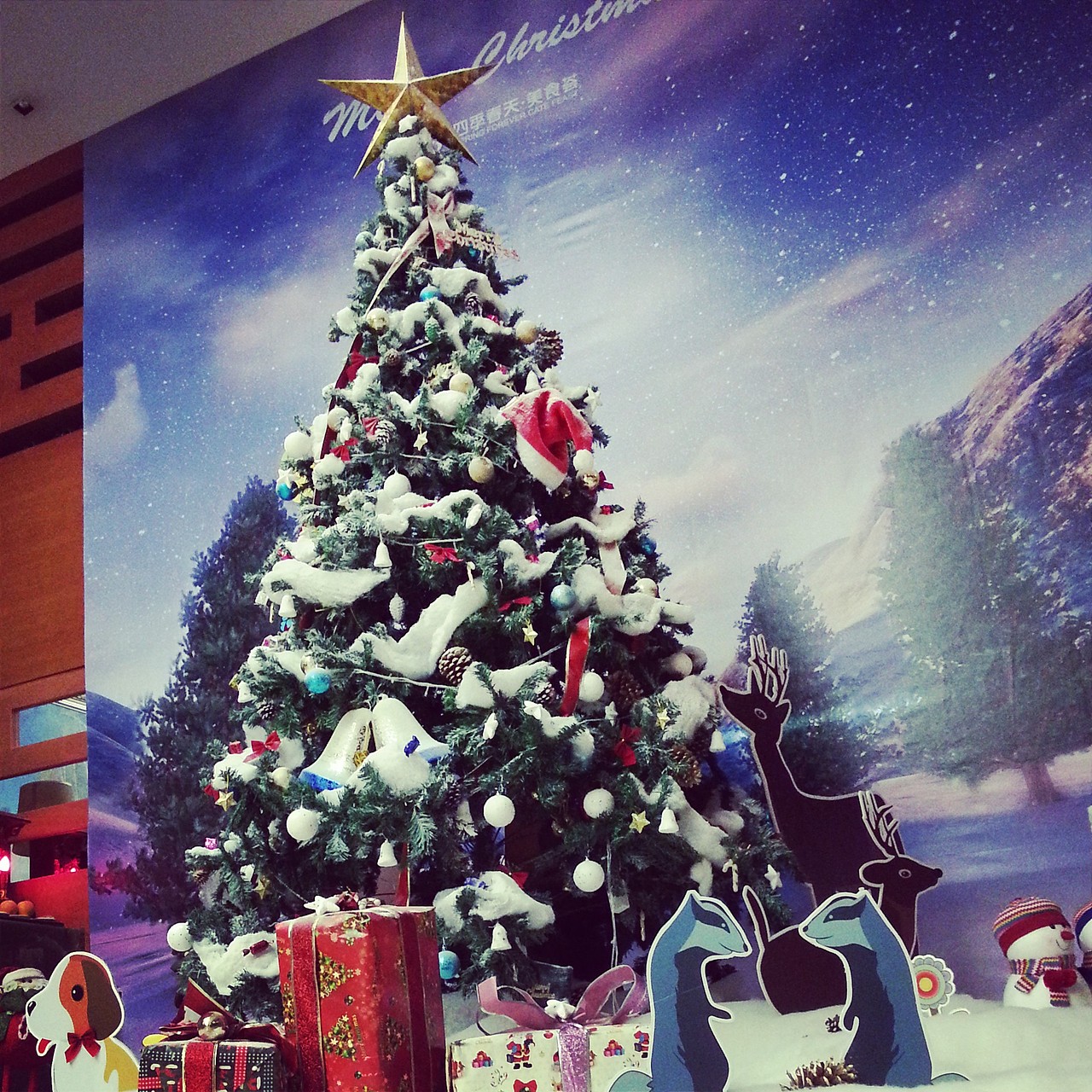 圣诞节布场设计Key Visual with Christmas Display2013 part2