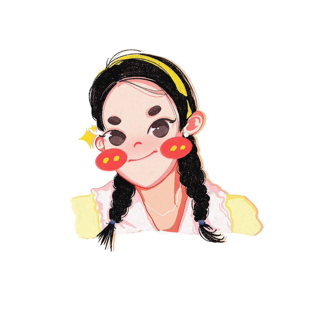 个人插画头像作品（图ZMjU3MzQwMzQ0） - 儿童插画 - 站酷设计师云飞肥肥原创素材 - 站酷ZCOOL