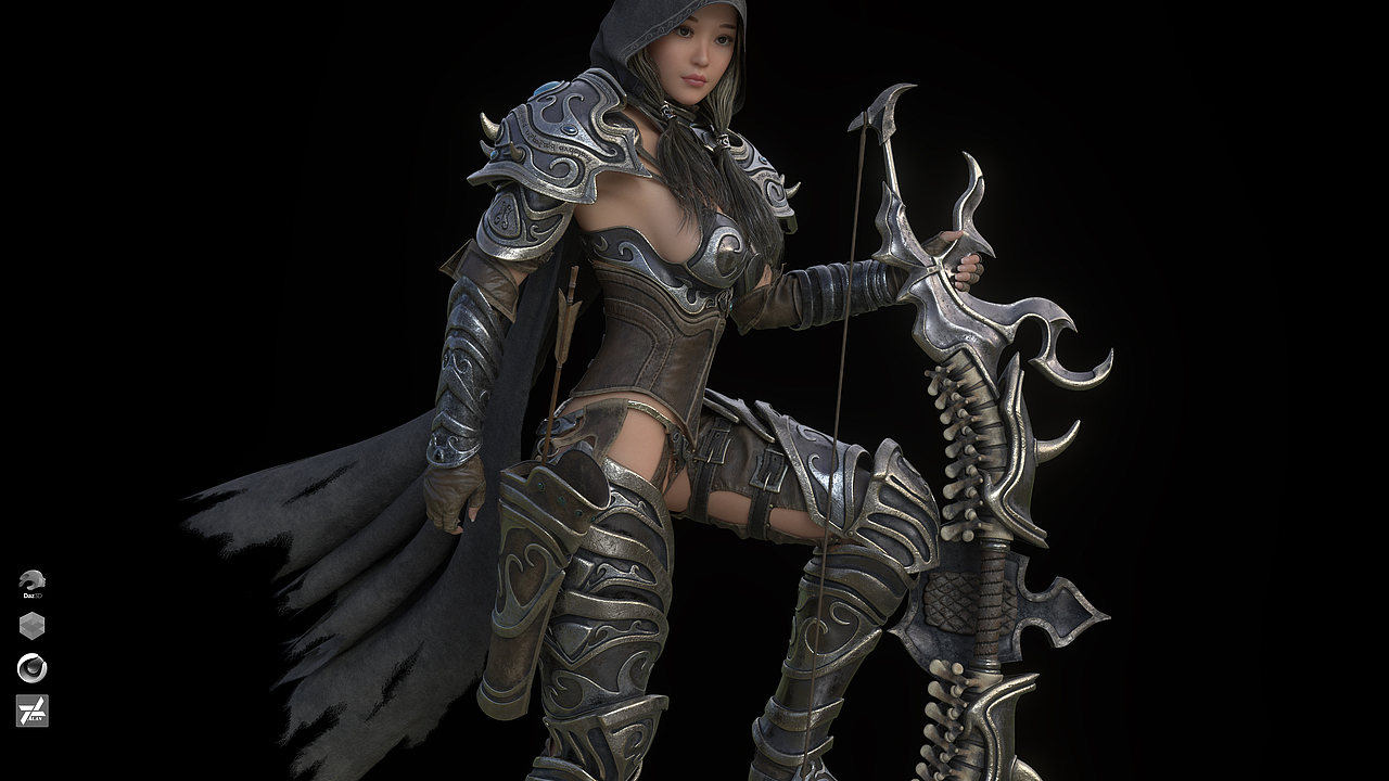 C4D Redshift 角色渲染合集04