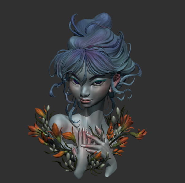 花仙子 | Floral（图ZMjUxMjUwMjEy） - 人物/生物 - 站酷设计师浮柔原创素材 - 站酷ZCOOL