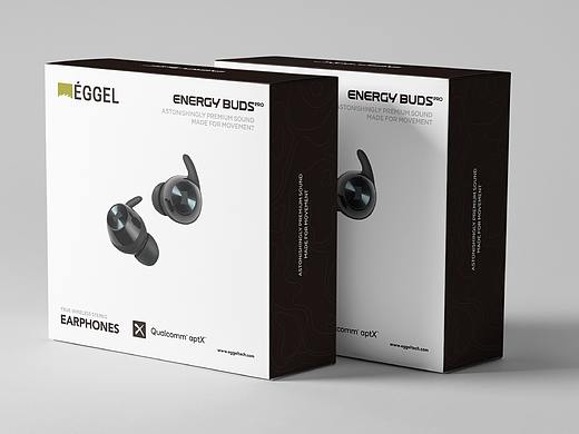 ENERGY BUDS+无线蓝牙耳机包装案例