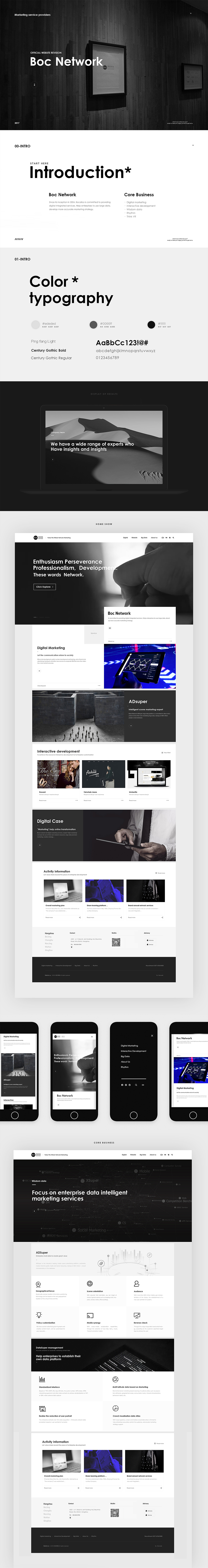 Boc Network 2017（图ZOTc5MzY2OTI=） - 企业官网 - 站酷设计师Foresight研习社原创素材 - 站酷ZCOOL