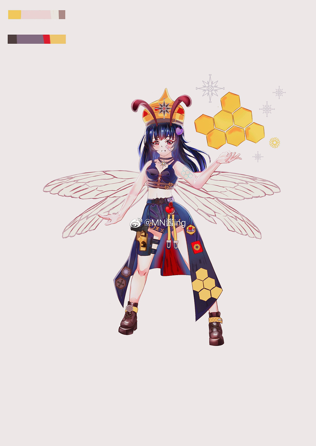 设子 设定 人设立绘