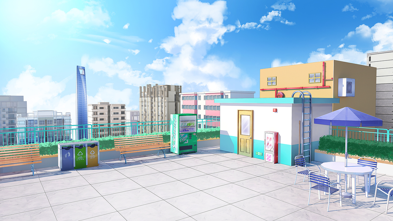 日系场景（图ZMjU4NDE5OTgw） - 游戏原画 - 站酷设计师无御凉猫原创素材 - 站酷ZCOOL