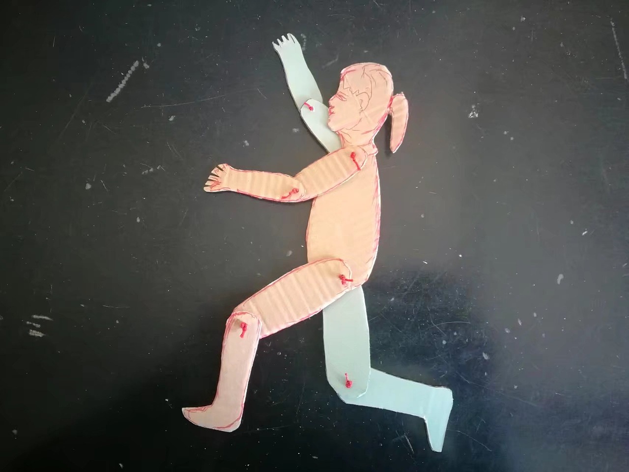 杂技小人自制玩具玩偶变废为宝听从使唤纸片人大陈镇中吴琦芳王大可淘综合实践活动惯性应用动能和势能的传换（图ZNzk3MDM1ODA=） - 其他手工艺 - 站酷设计师王大可淘原创素材 - 站酷ZCOOL