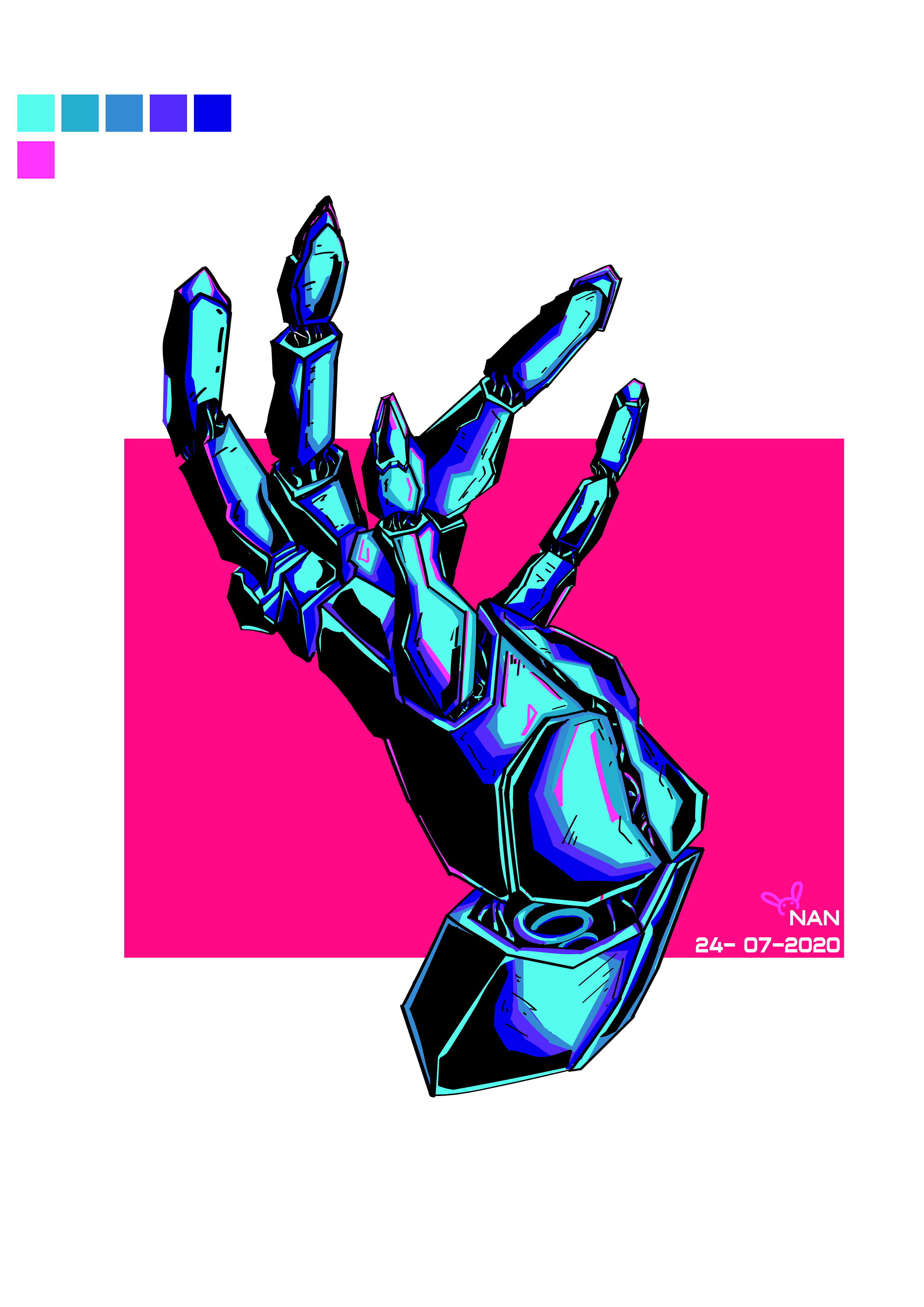 manipulator 机械手|插画|新锐潮流插画|nan2000 - 原创作品 - 站酷