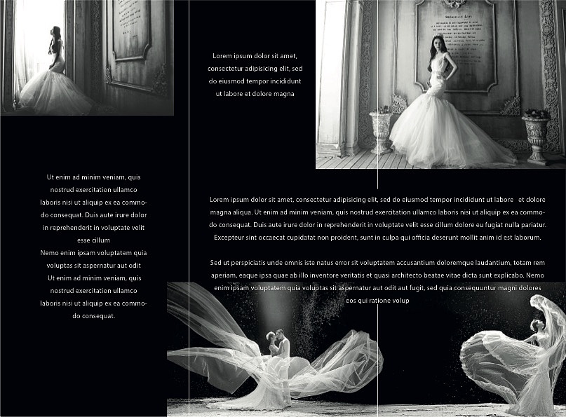 折页（图ZMTM0MzQzNTY0） - 宣传物料 - 站酷设计师代粒禾MOON原创素材 - 站酷ZCOOL