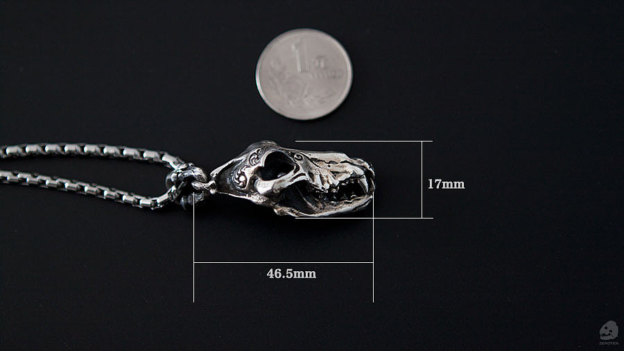 狼头骨零十饰品设计工作室原创