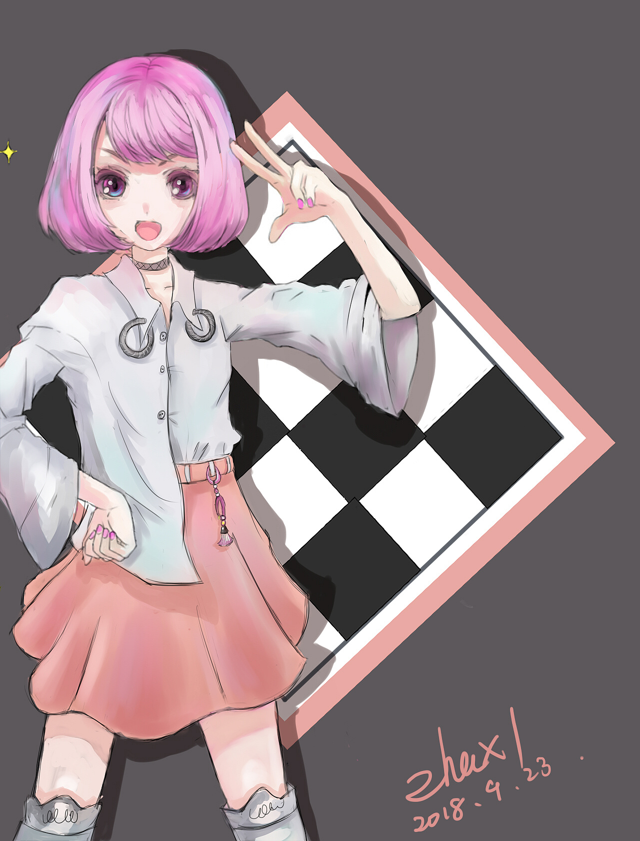 人物动漫插画设计