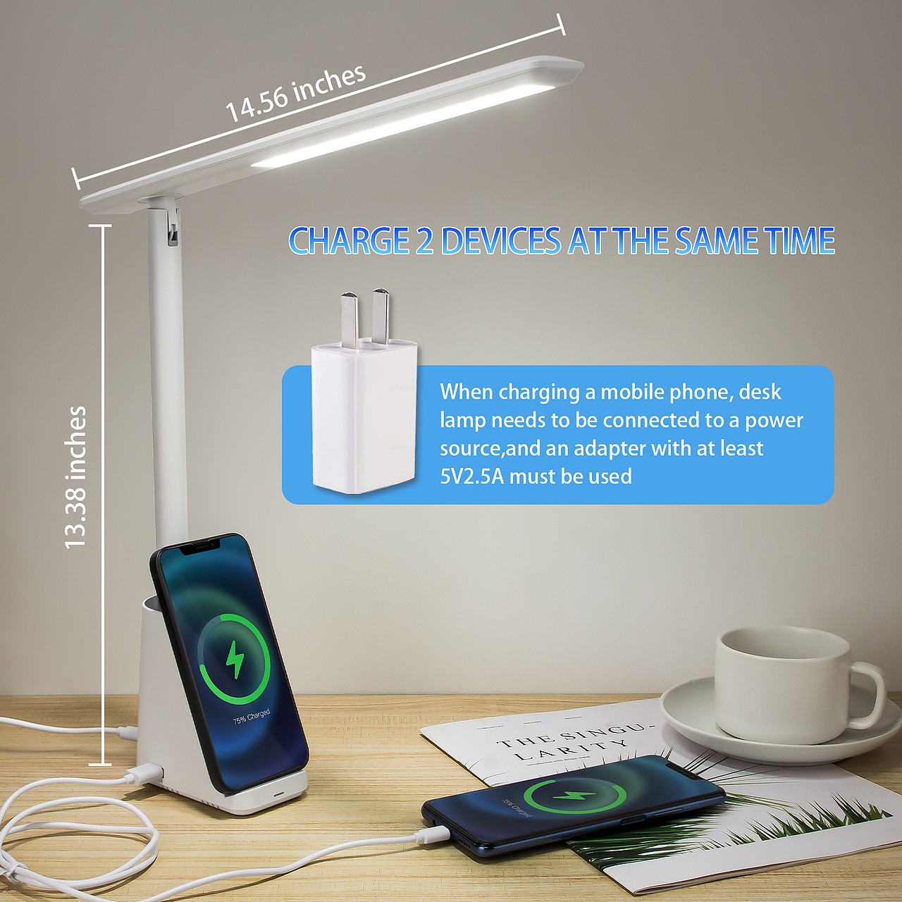 台灯产品拍摄精修合成,亚马逊主图