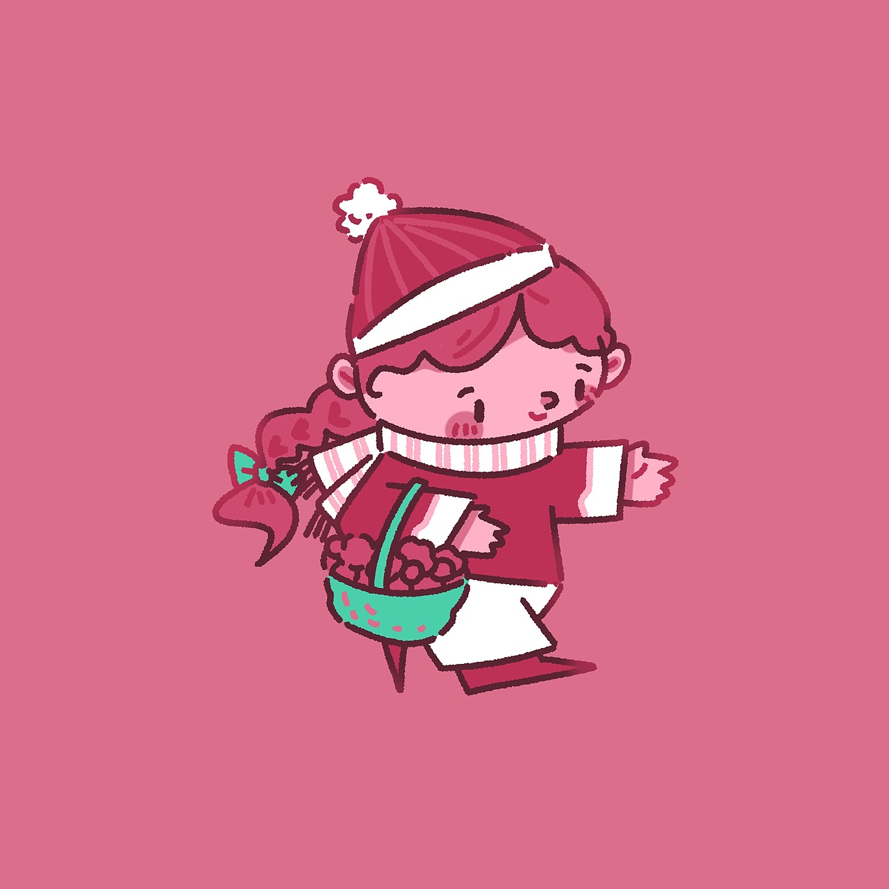 水果系列头像之杨梅