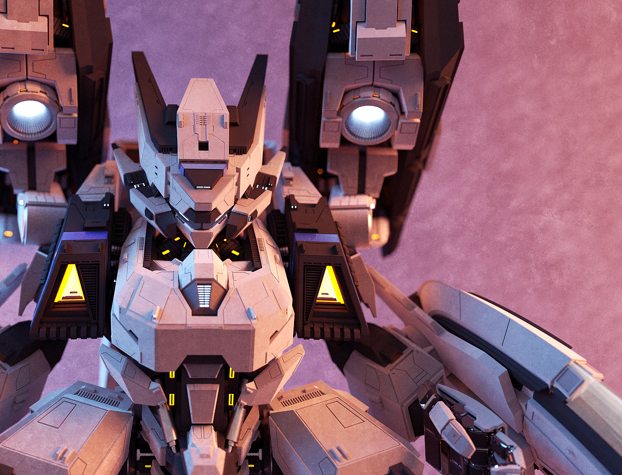 【重装战姬】伊芙琳·白鸦 机甲同人创作