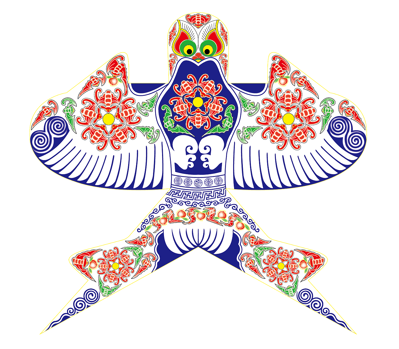 潍坊风筝|平面|图案|设计三角猫_原创作品-站酷zcool