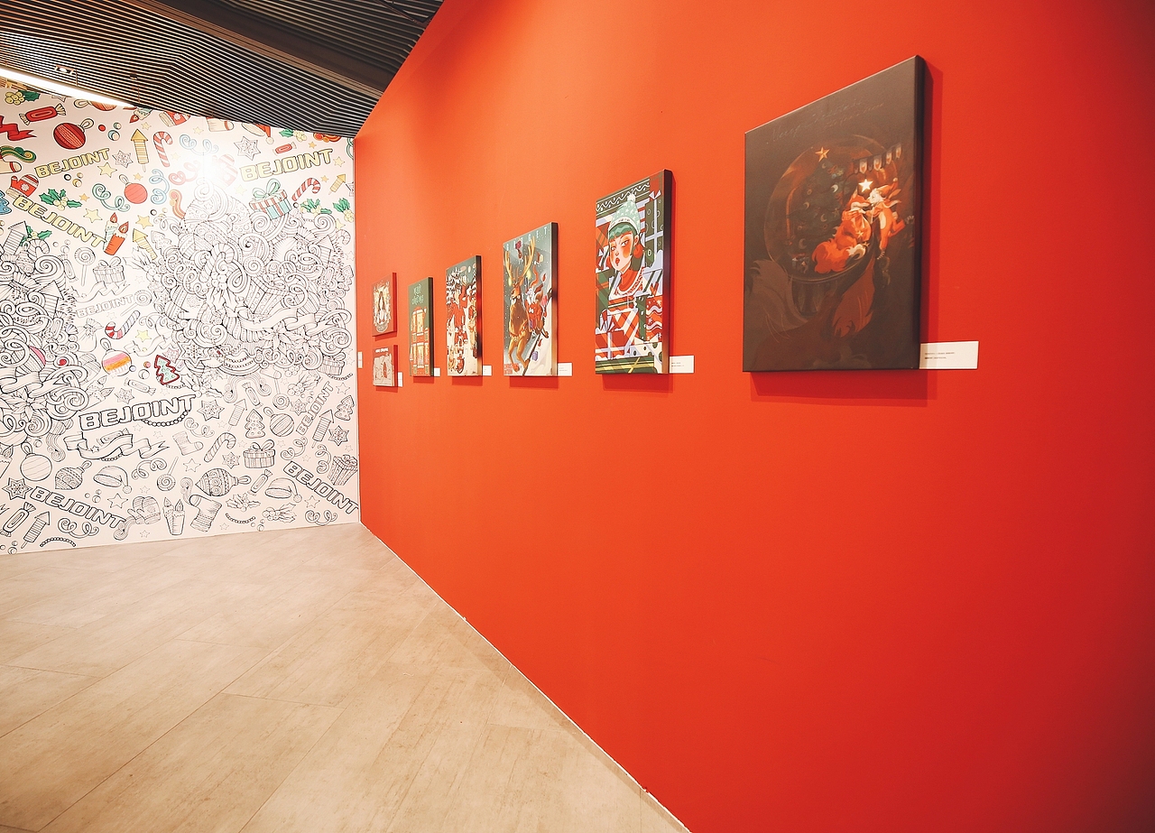 圣诞主题插画展（图ZMjM0NTgwMTQw） - 商业插画 - 站酷设计师临云插画原创素材 - 站酷ZCOOL