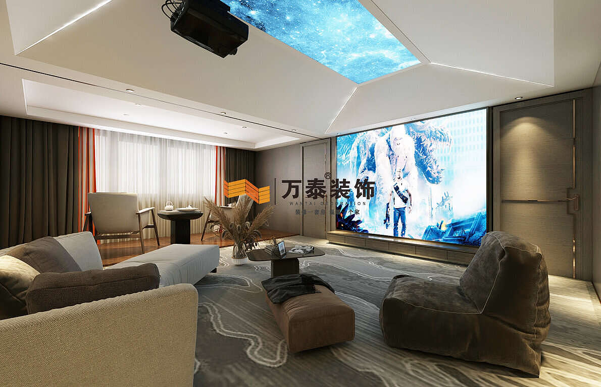 济南万泰装饰济南华润公元九里现代轻奢风格装修（图ZMjQ3MzEwMTc2） - 家装设计 - 站酷设计师万泰装饰家装原创素材 - 站酷ZCOOL