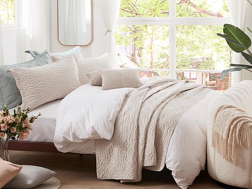 绗缝被子/床品/家纺摄影/天猫/亚马逊美国站/境外电商