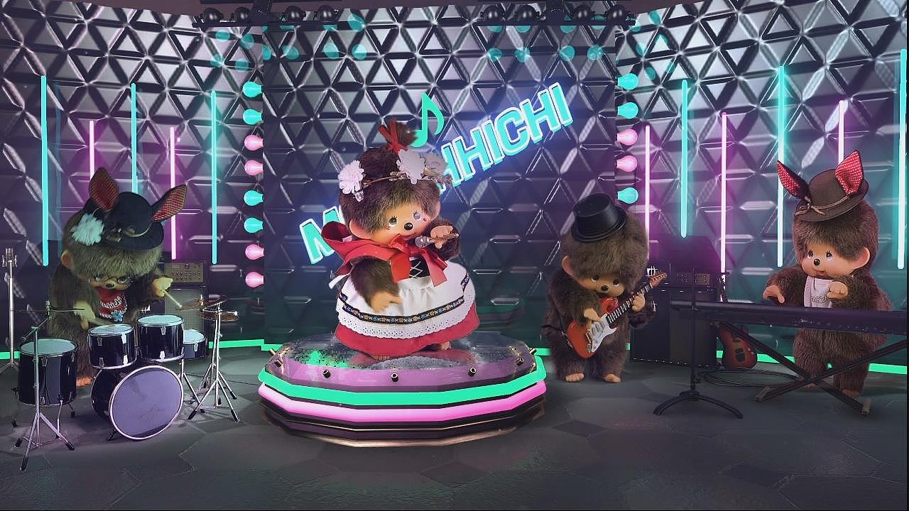 Monchhichi之舞台演出（图ZMTY1Nzc5MzU2） - 动画片 - 站酷设计师Higaliki原创素材 - 站酷ZCOOL
