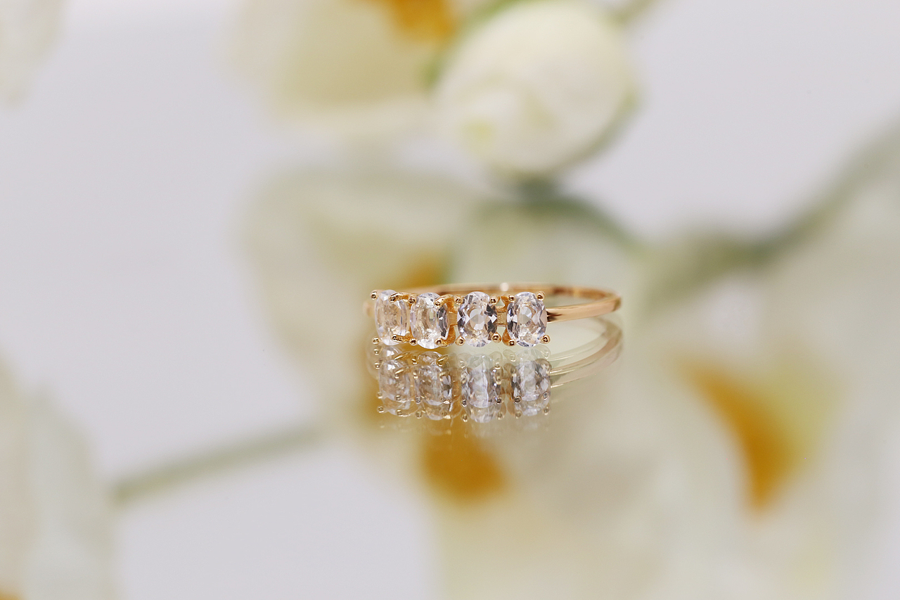 同风格同场景7款戒指拍摄