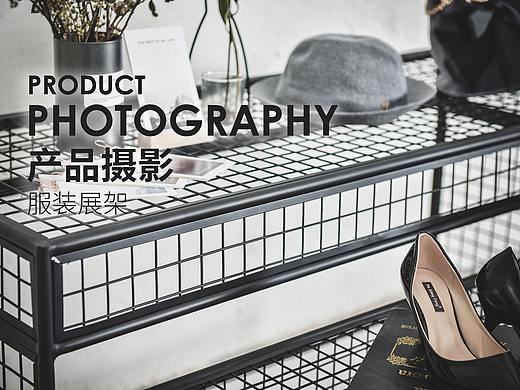 实心铁服装展架拍摄