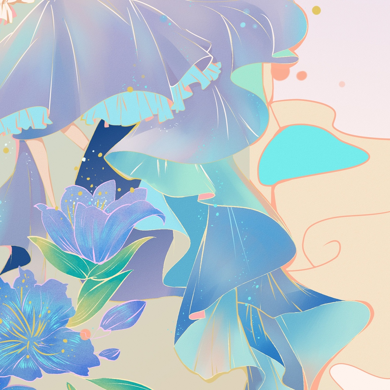 大广赛61自然堂插画海报|平面|海报|柯凛也 - 原创作品 - 站酷