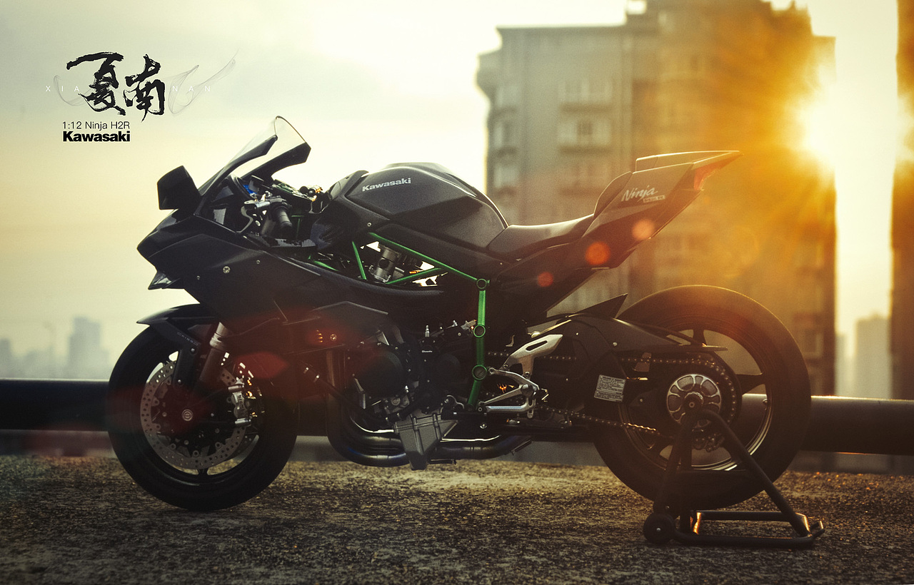 田宫1:12 川崎 忍者h2r