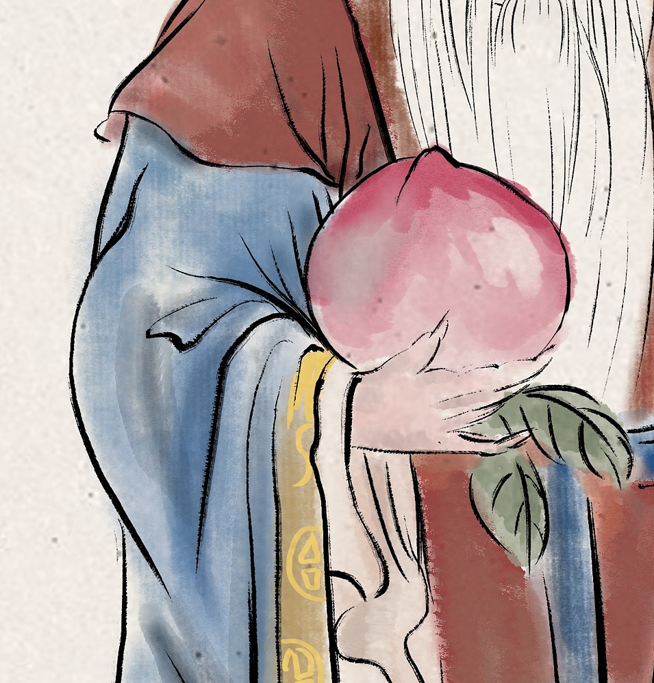 新年主题的水墨国画（图ZMjgxMjc0OTQw） - 商业插画 - 站酷设计师玉先森原创素材 - 站酷ZCOOL