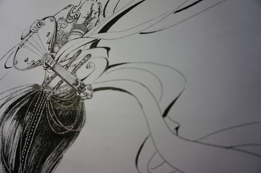 【天女】|插画|商业插画|兔籽echo - 原创作品 - 站酷 (zcool)