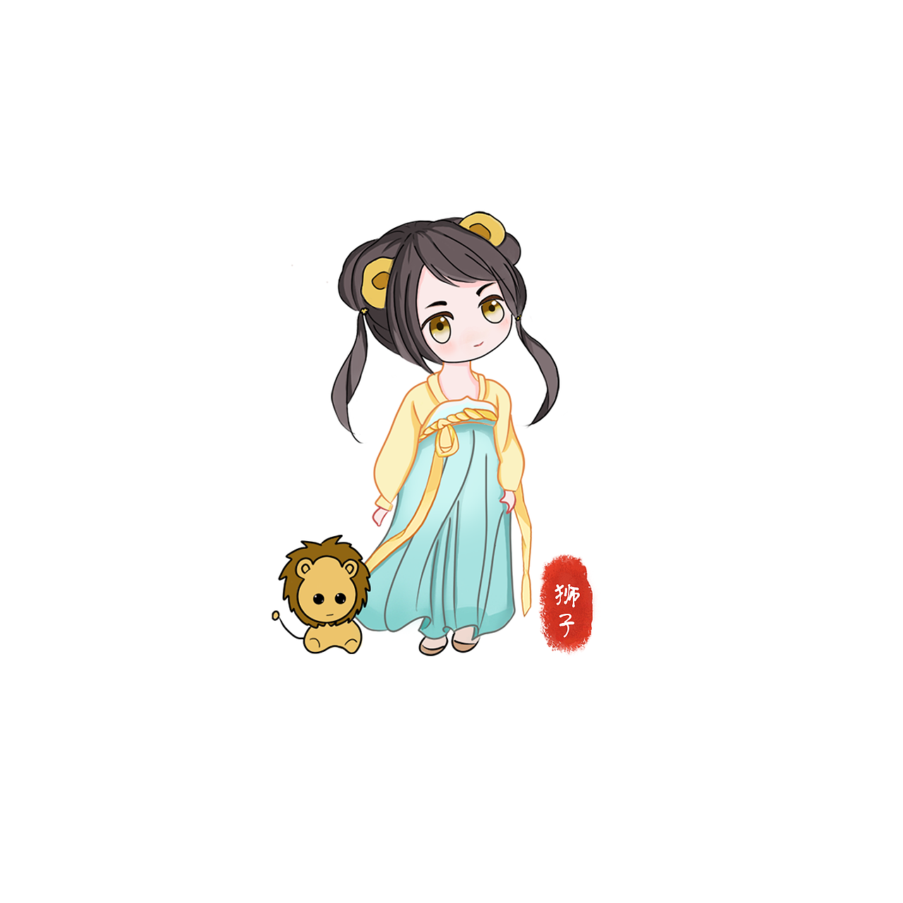 十二星座（图ZMjg0NTk3NTg4） - IP形象 - 站酷设计师九yan原创素材 - 站酷ZCOOL