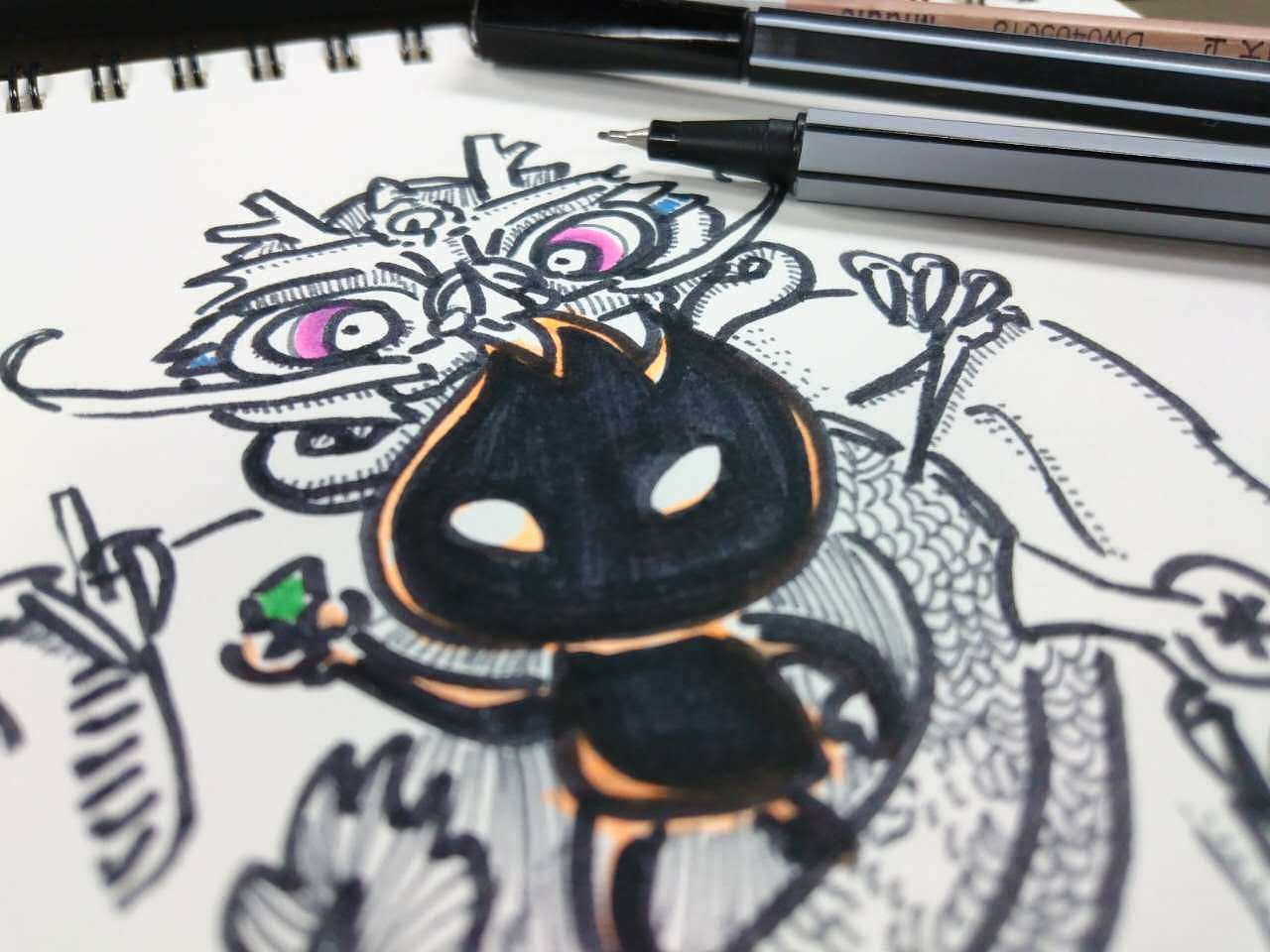 晒晒晒晒晒晒~本子（图ZNDM4MzY2NTY=） - 新锐潮流插画 - 站酷设计师漫画搁牛奶里原创素材 - 站酷ZCOOL