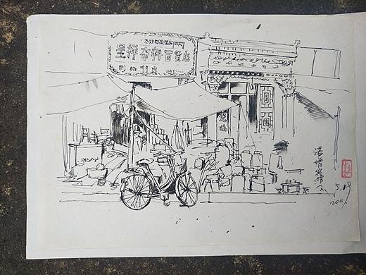 阿杜速写阿杜手绘速写肖像画大师速写艺术