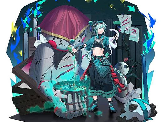 给自家孩子画立绘