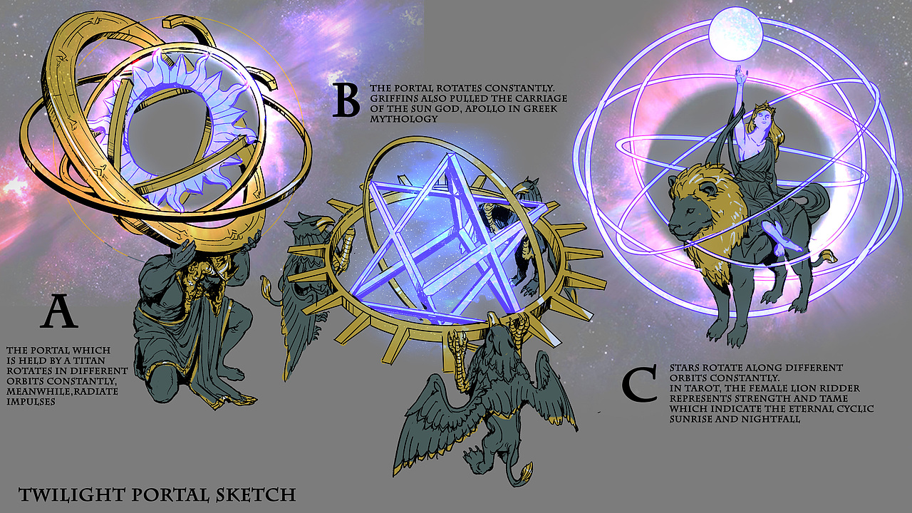 流放之路传送门原画