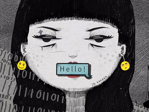 网络斯德哥尔摩综合征 Cyber Stockholm Syndrome（个人主页-ZMjU4Mzk4NDA=） - 创作习作 - 站酷设计师破破的蓝豆子原创素材 - 站酷ZCOOL