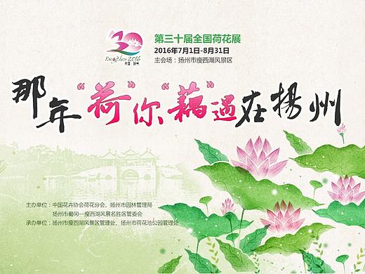 第三十届全国荷花展——那年，‘荷’你‘藕’遇在扬州