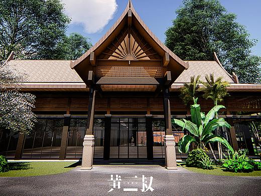 建筑改造东南亚餐厅