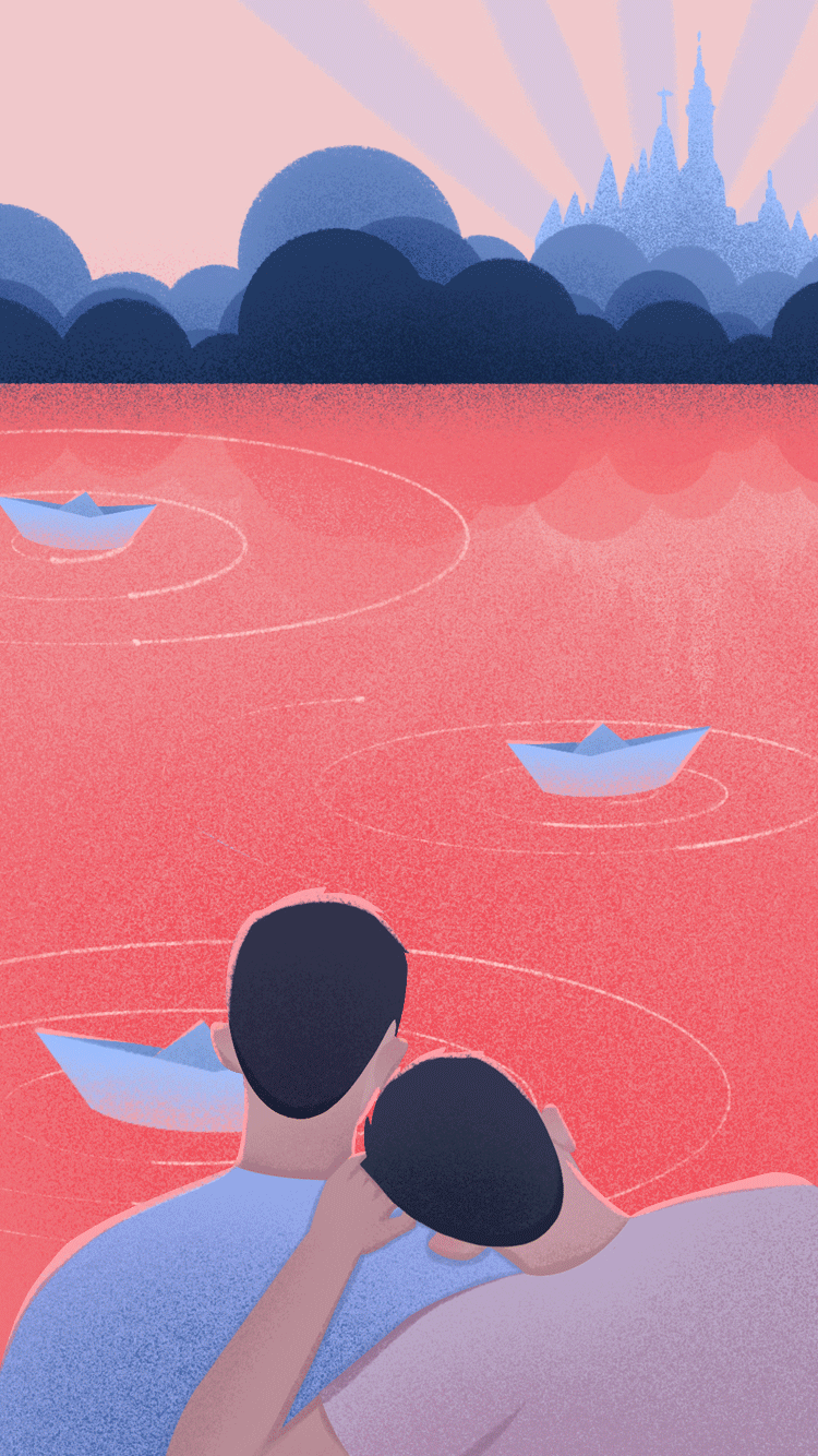 我和X先生（图ZMTgzNDA5MzU2） - 艺术插画 - 站酷设计师段佑佑原创素材 - 站酷ZCOOL