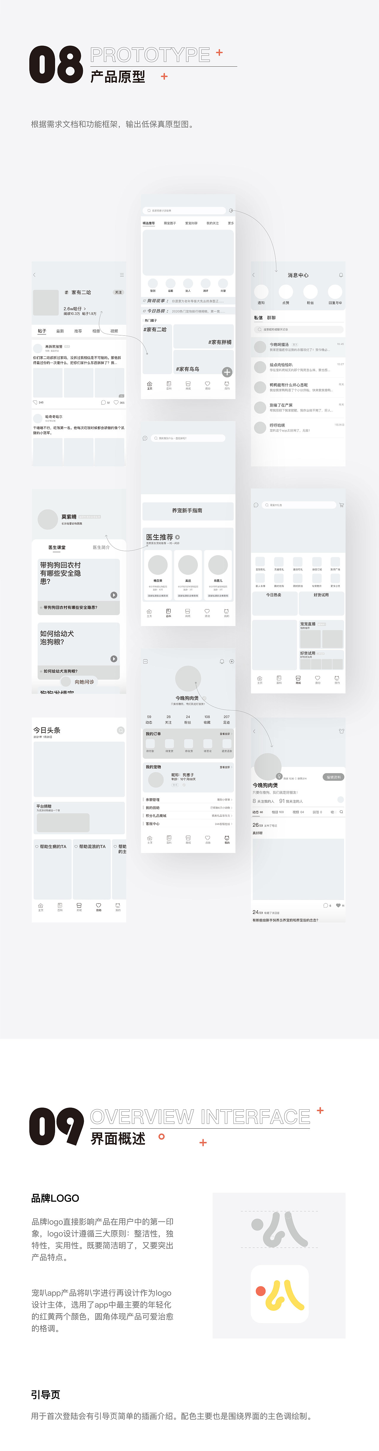 UI-宠物app界面设计