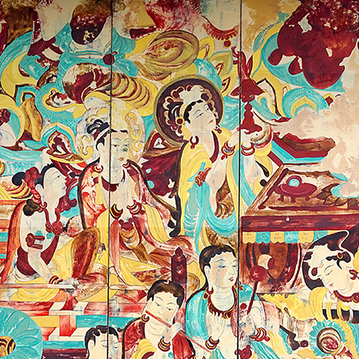 大漆屏风（图ZMTIxOTU5ODQw） - 绘画 - 站酷设计师依山漆作原创素材 - 站酷ZCOOL