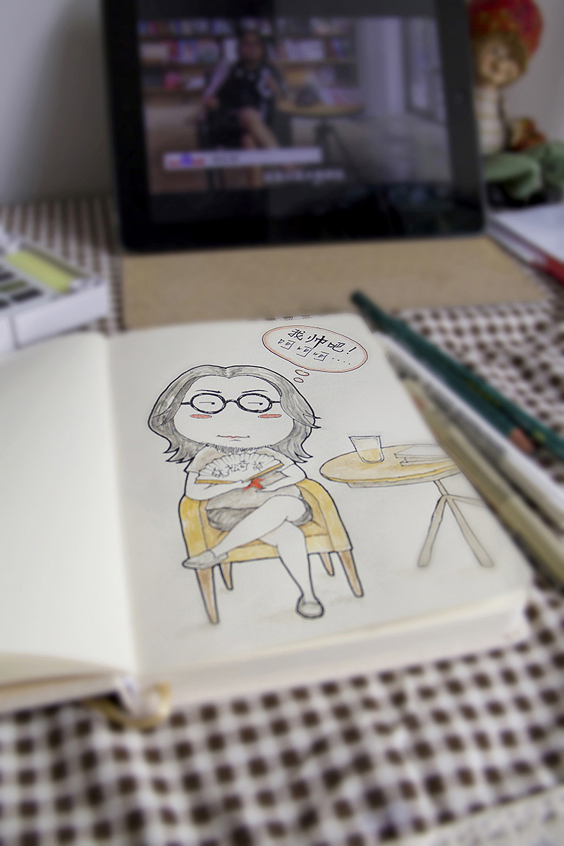 高晓松（图ZMzU4NzU4MTI=） - 商业插画 - 站酷设计师猪小静原创素材 - 站酷ZCOOL