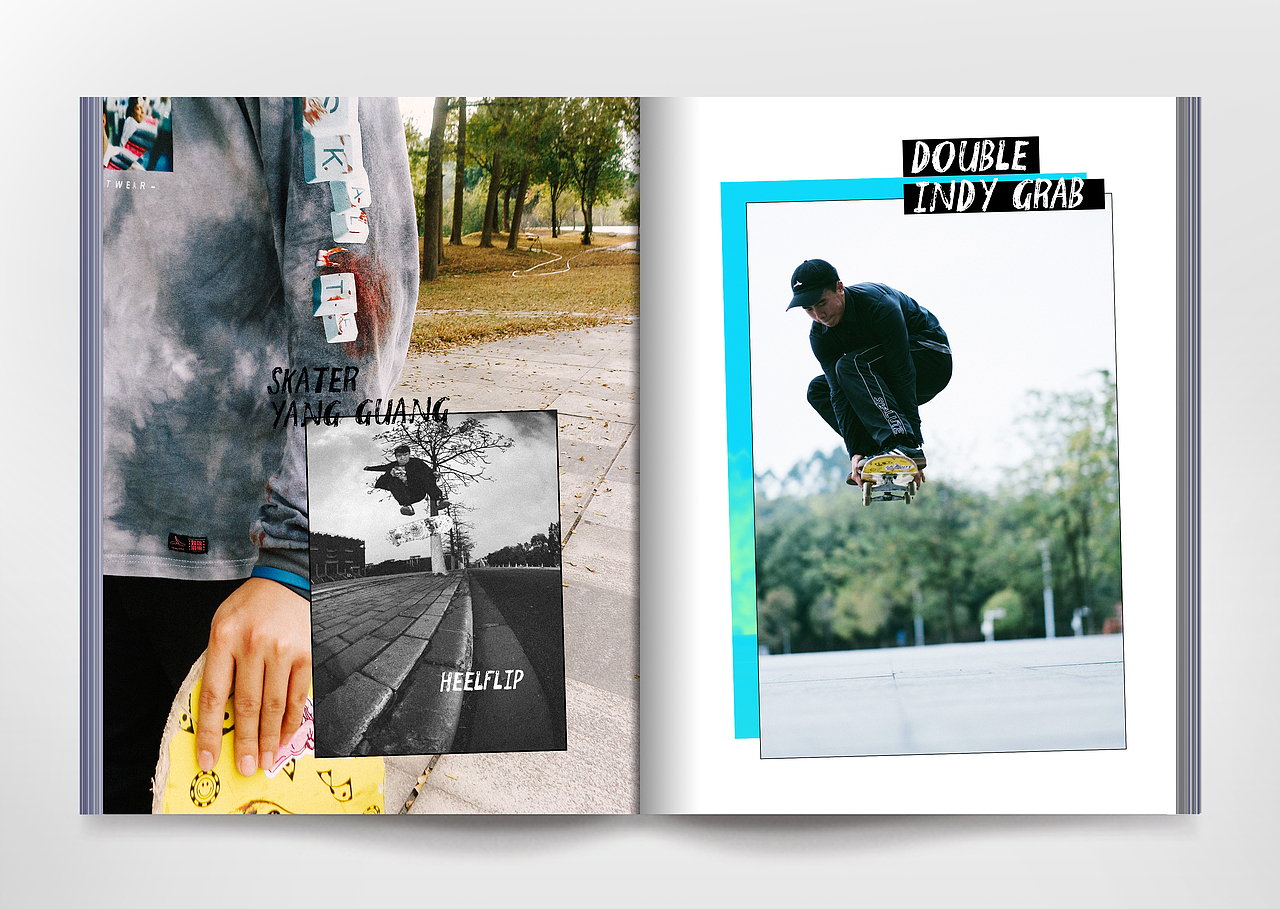 滑板摄影画册《city skatelife》下