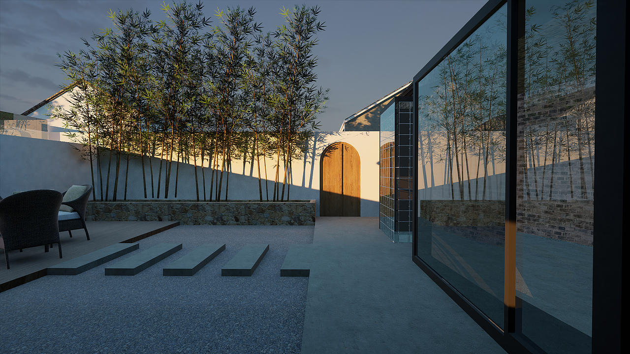 乡村振兴民宿效果图