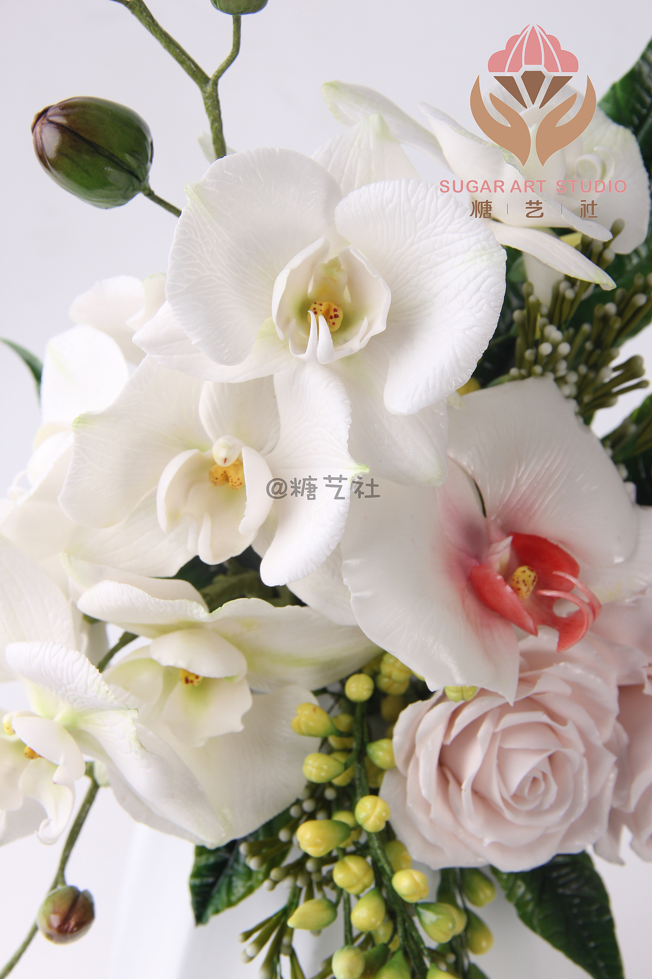 翻糖工艺大师顾碧清老师翻糖花作品（图ZMTQxNTU2MDY0） - 工艺品设计 - 站酷设计师糖艺社原创素材 - 站酷ZCOOL