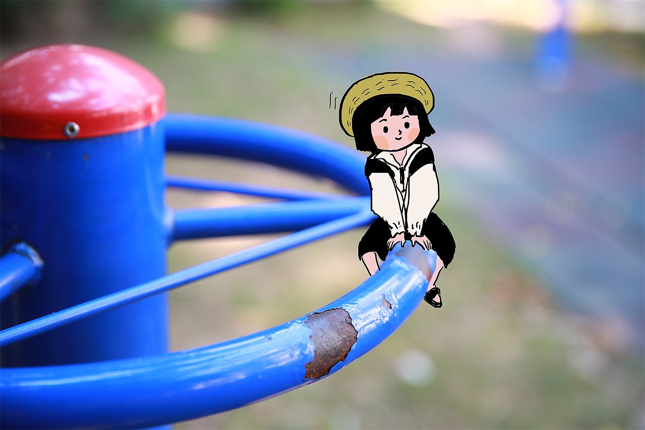 小小的我（图ZMTc4NDg2NDgw） - 艺术插画 - 站酷设计师小青小青呀原创素材 - 站酷ZCOOL