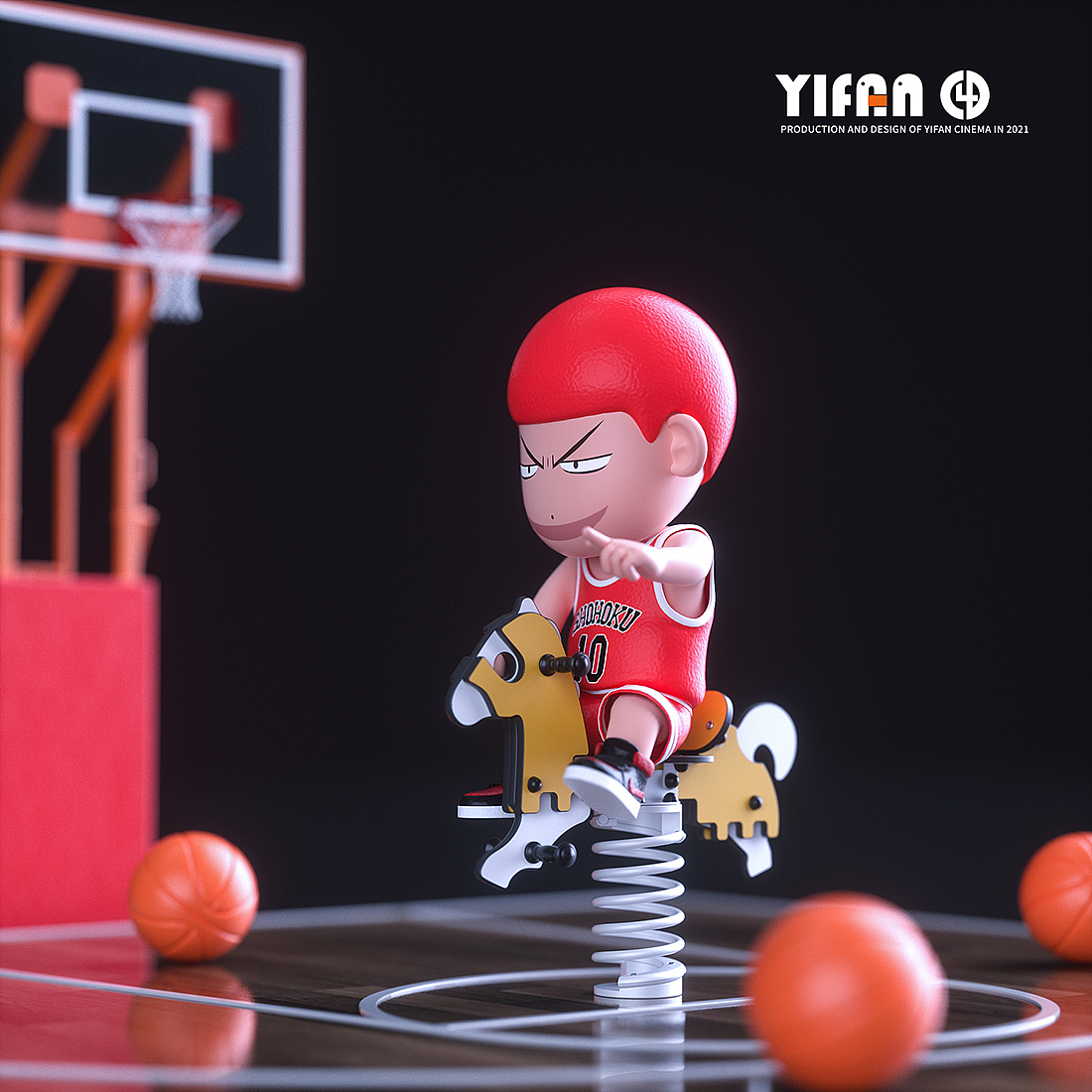 C4D-角色樱木