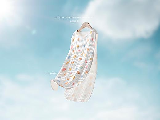 儿童泡泡纱睡袍|宜爽儿童装|良客摄影