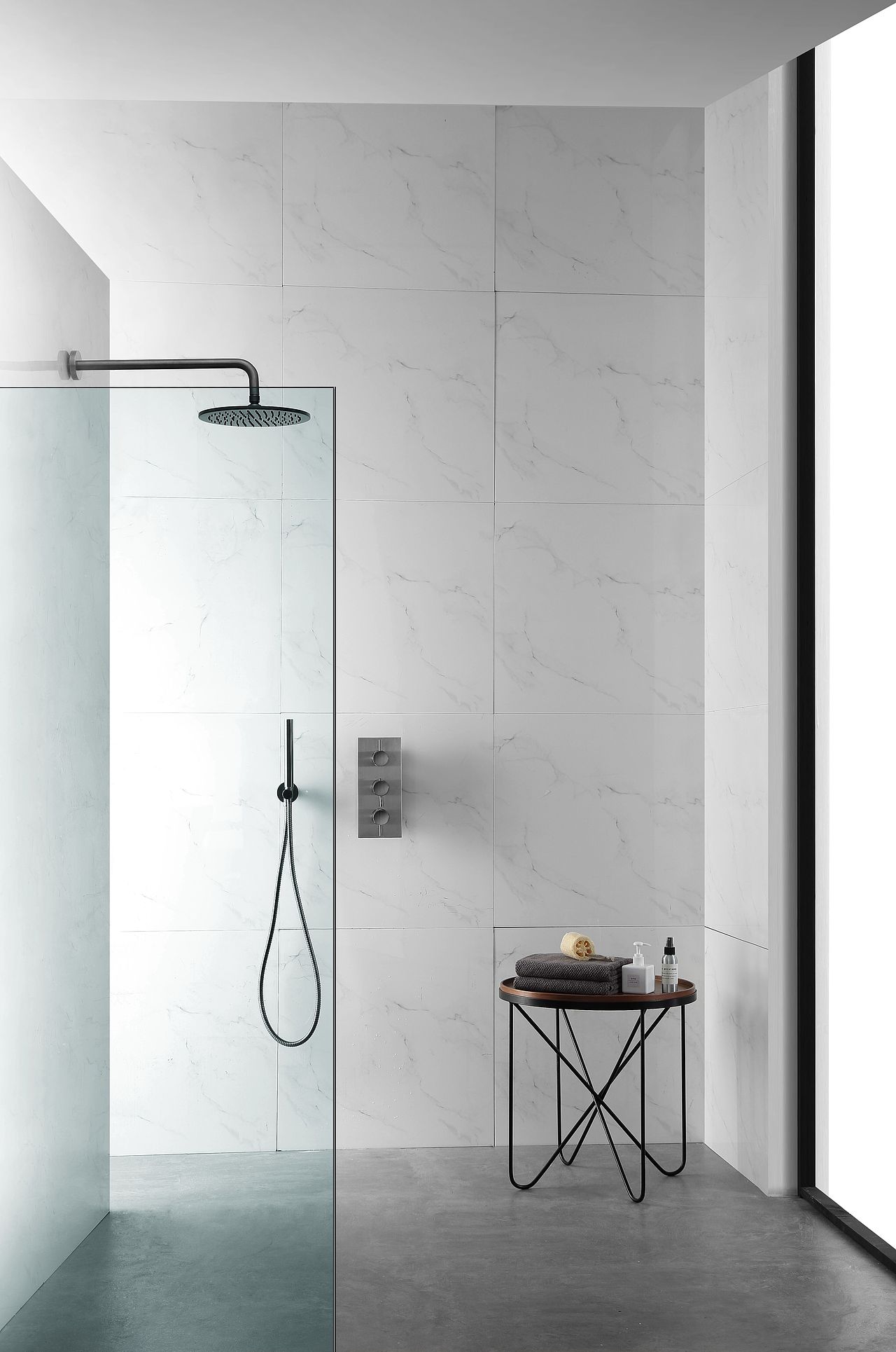 淋浴房,五金创意拍摄