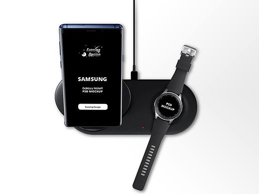 【翻墙素材】Galaxy Note 9 With Smartwatch 
