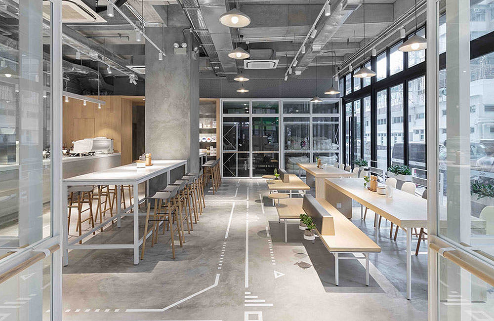 冷淡简约风格咖啡馆设计装修,公装设计装修风格大全